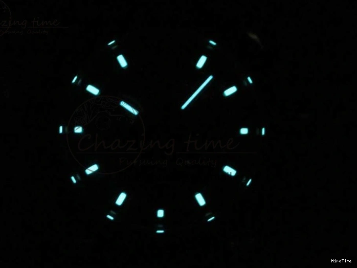 MiroTime 0119 Daytona 116519 Noob 1:1 Best Edition 904L SS Case Blue Dial on Black Rubber Strap SA4130 (Free Extra Strap) Compact 3290